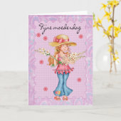 Dutch Mother's Day Card, Love You Bunches! Kaart (Gele Bloem)