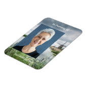 Dutch Netherlands windmill Memorial Keepsake Magneet (Linkerzijde)