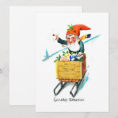 Dutch New Year Gelukkig Nieuwjaar Feestdagenkaart (Voorkant / Achterkant)