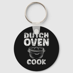 Dutch Oven Cook BBQ Lover Iron Metal Dutch Oven Sleutelhanger