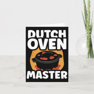 Dutch Oven Master BBQ Iron Metal Lover Dutch Oven Kaart