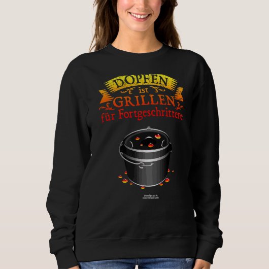 Dutch Oven Statement Grillen & Dopfen Original Dut Trui (Voorkant)
