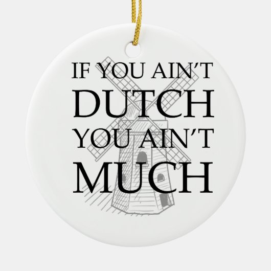 Dutch Pride Gear Keramisch Ornament (Voorkant)