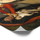 Dutch Proverbs by Pieter Bruegel the Elder Poster (Hoek)