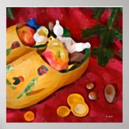 Dutch_schoenen_Merry Kerstmis Poster