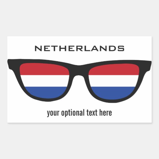 Dutch Shades aangepaste stickers (Voorkant)