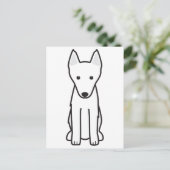 Dutch Shepherd Briefkaart (Staand voorkant)