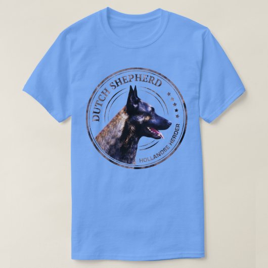Dutch Shepherd Dog 2 T-shirt (Design voorkant)