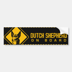 Dutch Shepherd Dog - Dutchie Bumpersticker