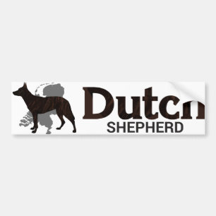 Dutch Shepherd Dog - Dutchie Bumpersticker