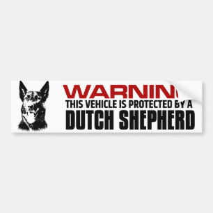 Dutch Shepherd Dog - Dutchie Bumpersticker