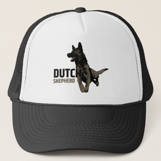 Dutch Shepherd Dog Trucker Pet (Voorkant)