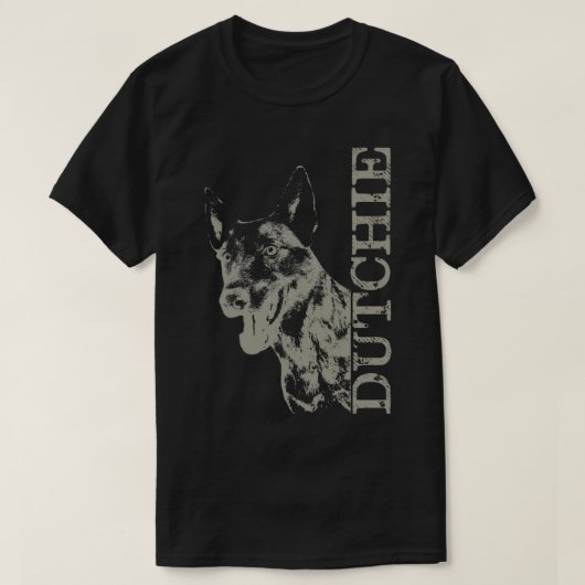 Dutch Shepherd Dutchie (14) T-shirt (Design voorkant)