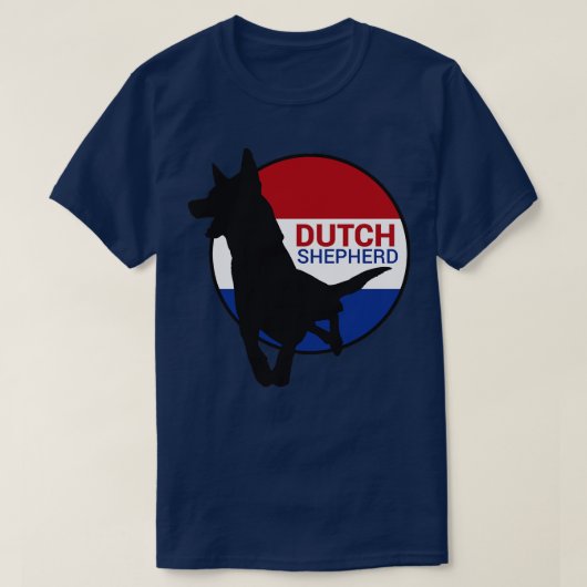 Dutch Shepherd Dutchie (17) T-shirt (Design voorkant)