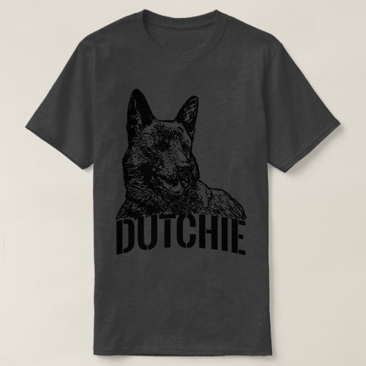 Dutch Shepherd Dutchie (2) T-shirt (Design voorkant)
