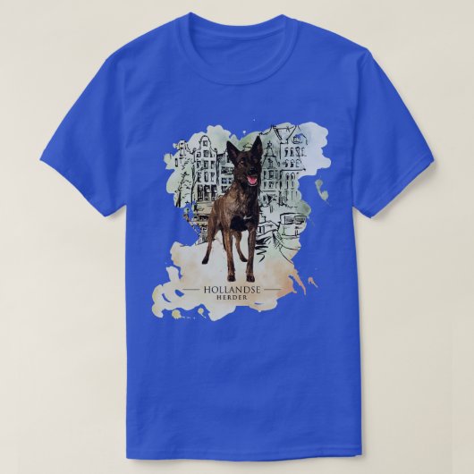 Dutch Shepherd Dutchie (5) T-shirt (Design voorkant)