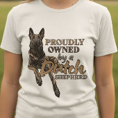 Dutch Shepherd -Hollandse Herdershond Tri-Blend Shirt