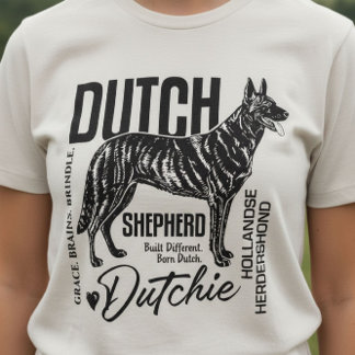 Dutch Shepherd -Hollandse Herdershond Tri-Blend Shirt