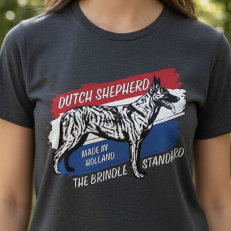 Dutch Shepherd -Hollandse Herdershond Tri-Blend Shirt