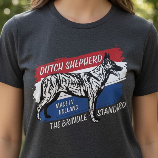 Dutch Shepherd -Hollandse Herdershond Tri-Blend Shirt