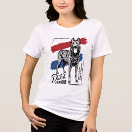 Dutch Shepherd -Hollandse Herdershond Tri-Blend Shirt