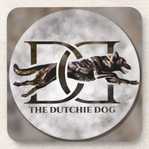 Dutch Shepherd - Nederlandse illustratie Bier Onderzetter