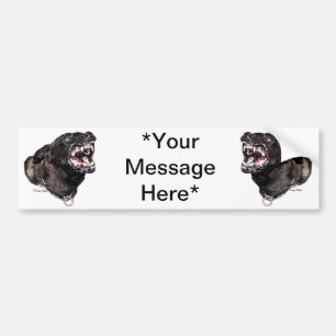 Dutch Shepherd Police Dog bumpersticker