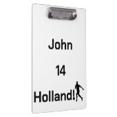 Dutch Soccer, aanpasbaar Klembord (Rechts)