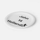 Dutch Soccer, aanpasbaar Papieren Bordje (Gekanteld)