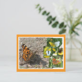 Dutch Summer Butterflies Collage DIY Briefkaart (Staand voorkant)
