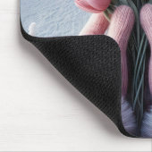 Dutch Tulip Bouquet Muismat (Hoek)