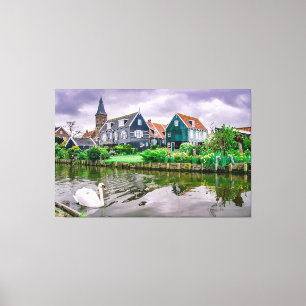 Dutch Village Marken Canvas Afdruk