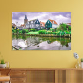 Dutch Village Marken Canvas Afdruk (Insitu (Woonkamer))