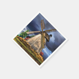 Dutch Windmill Napkins Servet
