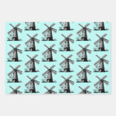 Dutch Windmills Design Inpakpapier Vel (Voorkant 3)
