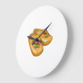 Dutch Wooden Shoes with Tulips, Klompen, Holland Grote Klok (Hoek)