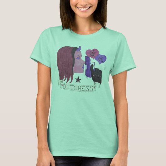 Dutchess DeLounge-Tattoo Dames T-Shirt (Voorkant)