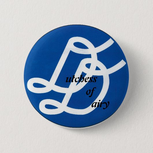 Dutchess of Dairy Pin Ronde Button 5,7 Cm (Voorkant)