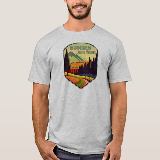 Dutchess Rail Trail Kleuren T-shirt (Voorkant)