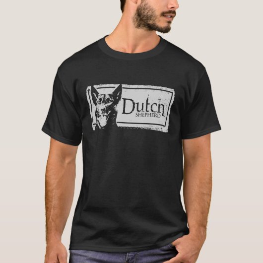 Dutchie-Dutch Shepherd T-shirt (Voorkant)