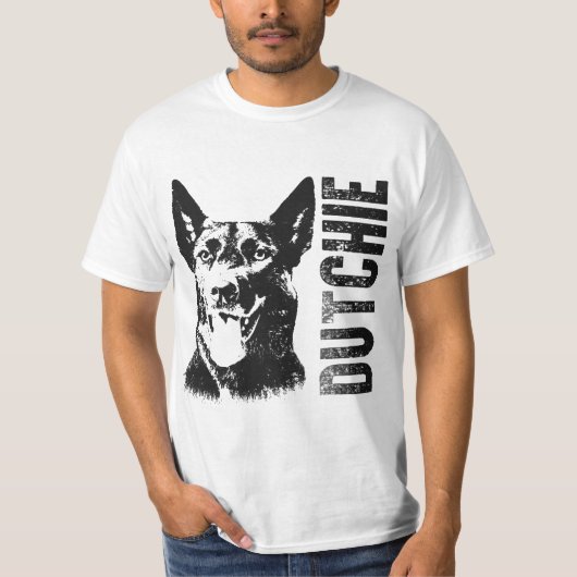 Dutchie-Dutch Shepherd T-shirt (Voorkant)