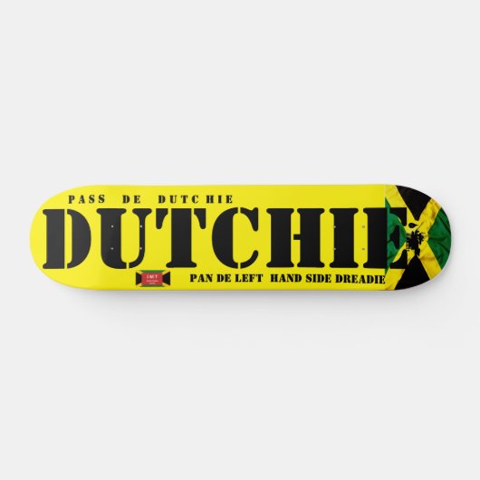 DUTCHIE JMT 7 3/4-inch skateboard Deck (Horizontaal)