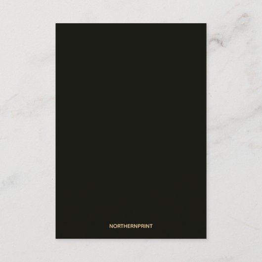 Dutchman's Pipe Cactus Flower Design Informatiekaartje (Achterkant)