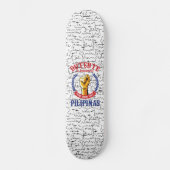 Duterte El Presidente The Iron Fist Skateboard (Voorkant)