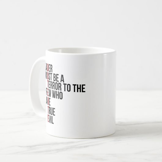 Duterte Koffiemok (Voorkant links)