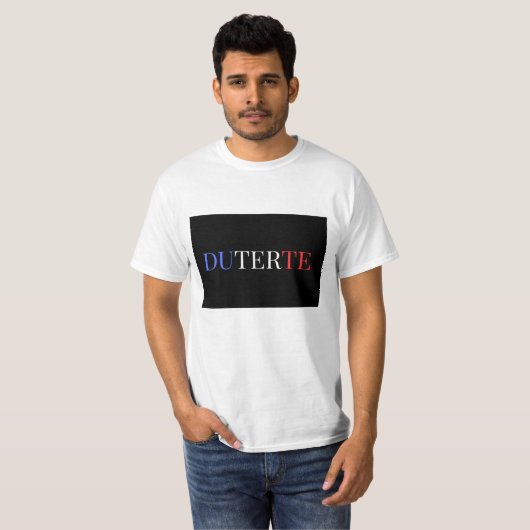 duterte t-shirt (Voorkant volledig)