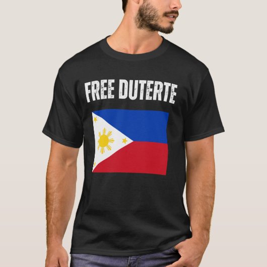 Duterte Thuisreis Breng PRRD Thuis Sta met Dute T-shirt (Voorkant)