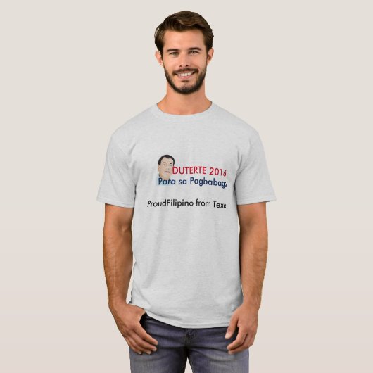 Duterte tshirt (Voorkant volledig)