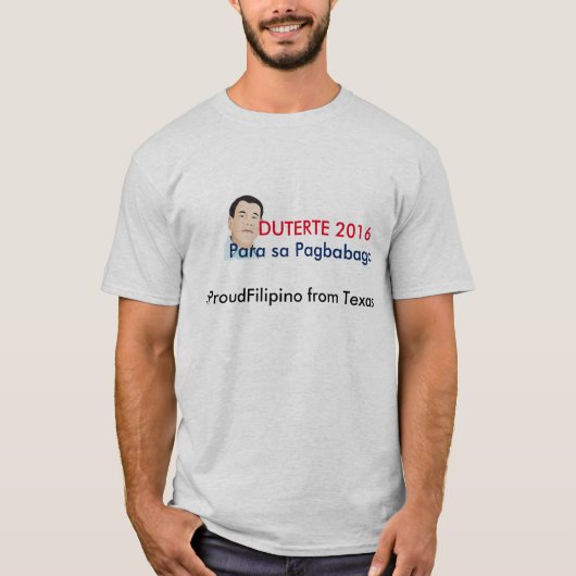 Duterte tshirt (Voorkant)