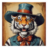 Dutton De Tijger Perfect Poster (Voorkant)